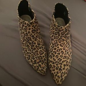 Clarks Cheetah Print Heels
